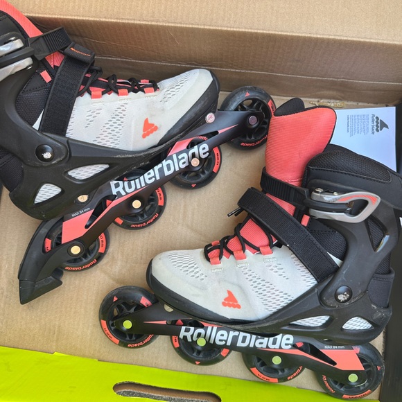 Rollerblade Women's Inline Skates - Black and Red - Picture 1 of 5